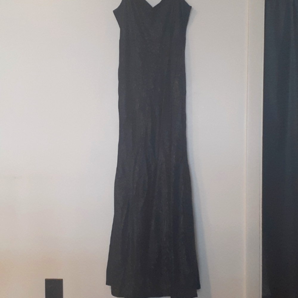 Black Mermaid Gown